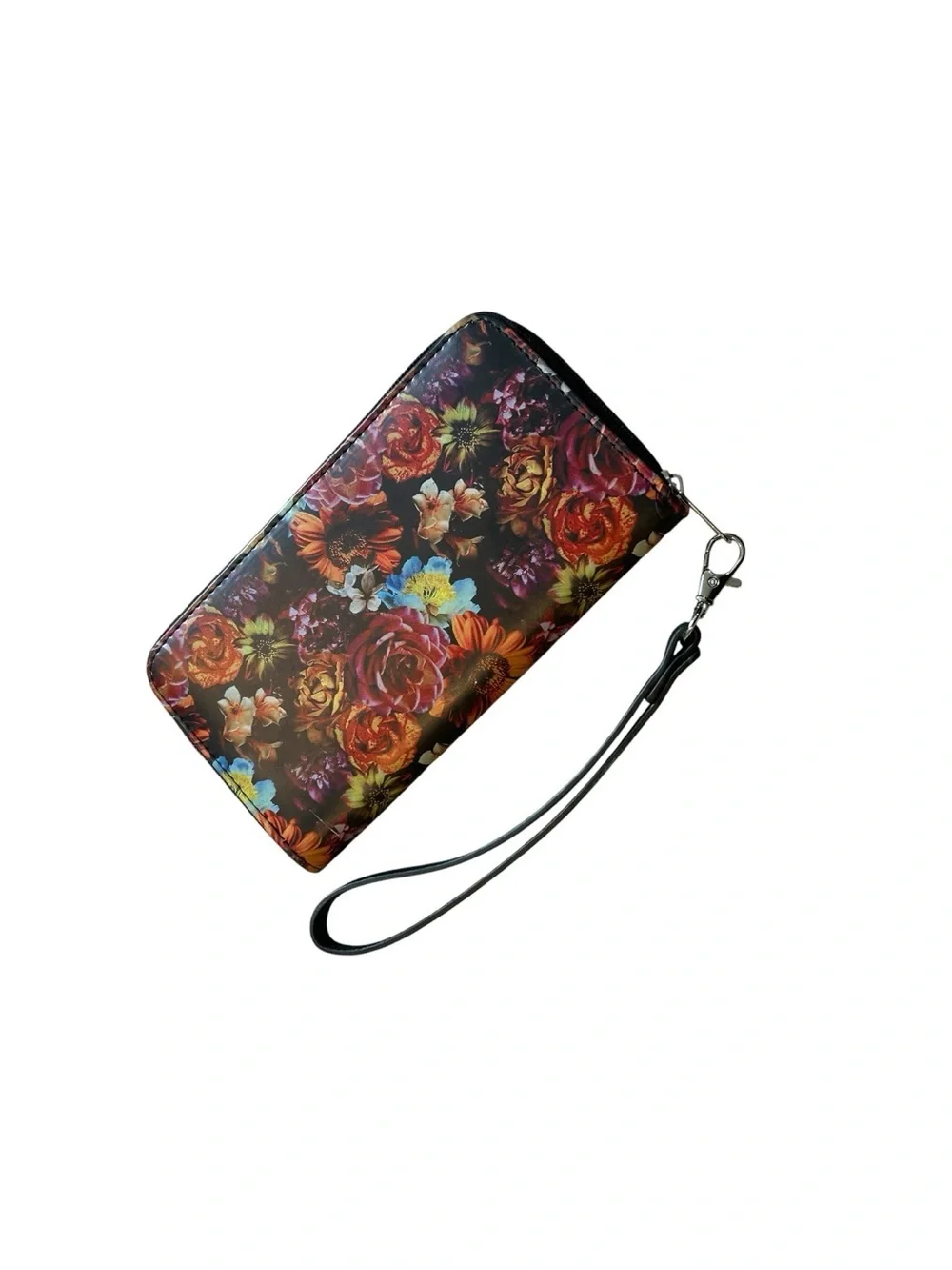 NWOT Floral “Fu*k” Wristlet Wallet